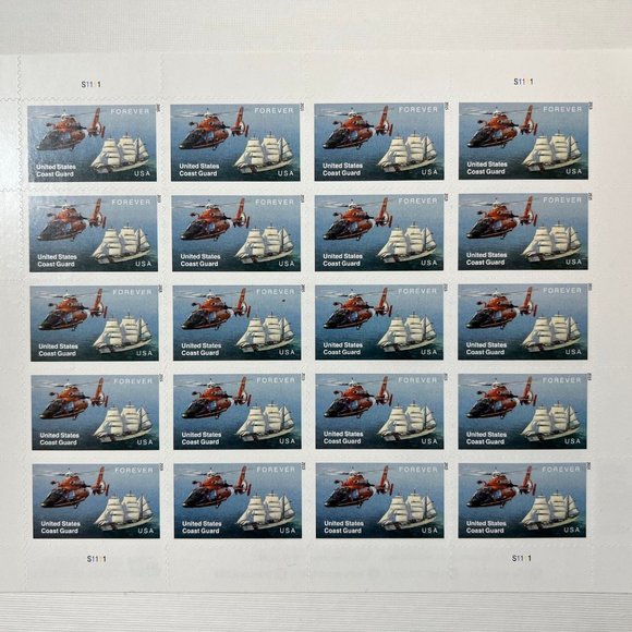 US Coast Guard 2015 Postage Stamp Sheet, USA Forever #5008 - Picture 4 of 5